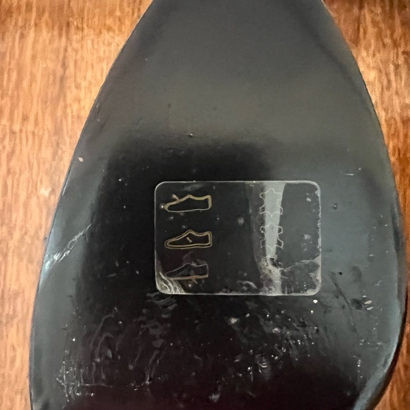 VERSACE AW18 Runway black croc gold Medusa chain loafer platform heel EU38 - Picture 5 of 11